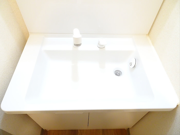 ベルジュールオーシャンの洗面所