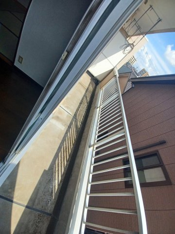 クイーンハイツのバルコニー