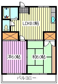 クイーンハイツの間取り