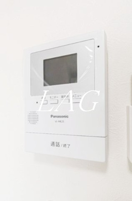 【セキュリティ】 | Bloom鴨居 | モニター付きインターフォンです。