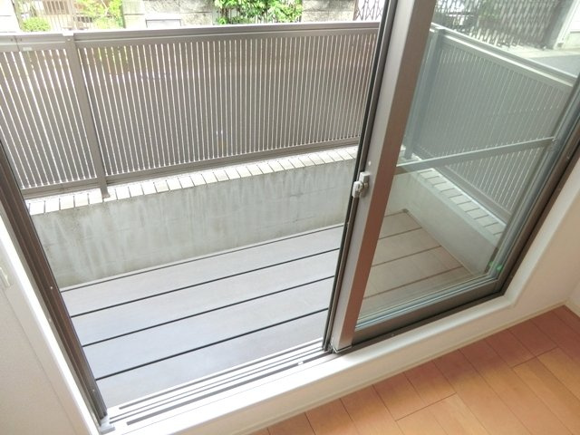 エスポワール（本太）のバルコニー