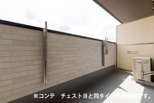グランツ２６のバルコニー