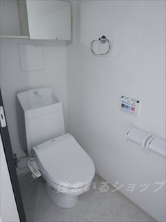 広島市安佐北区亀山４丁目のアパートのトイレ|シャワートイレ・収納あり