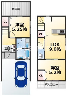 【間取り】 | KARIN上沢