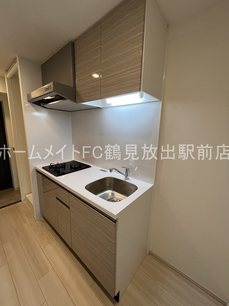 大阪市城東区鴫野東２丁目の賃貸マンションのキッチン