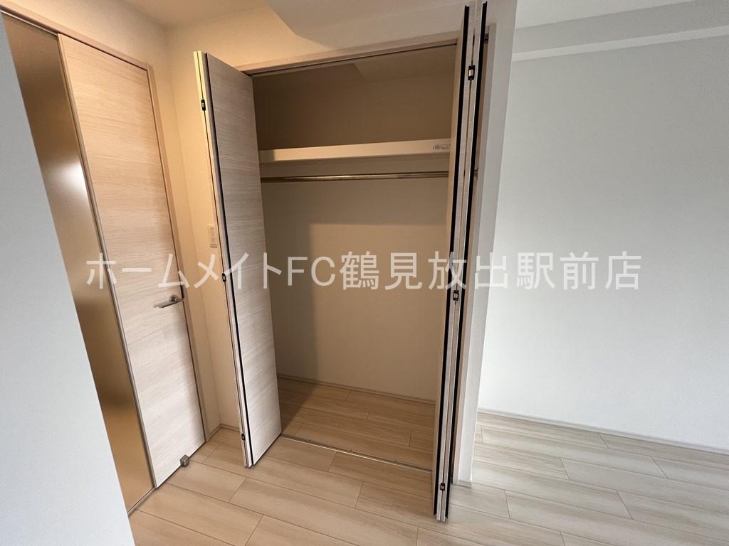 大阪市城東区鴫野東２丁目の賃貸マンションの収納