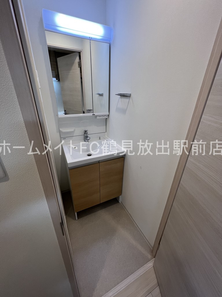 大阪市城東区鴫野東２丁目の賃貸マンションの洗面所