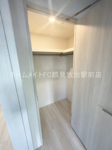 大阪市城東区中浜２丁目の賃貸マンションの収納