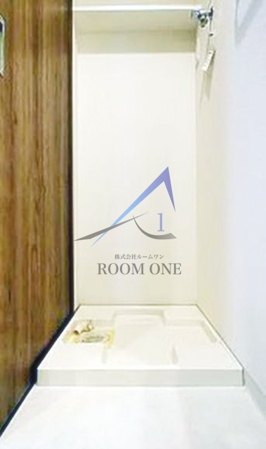 ソレイユ蔵前の設備|洗濯機置き場です。