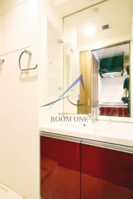 ソレイユ蔵前の洗面所|洗面台です。