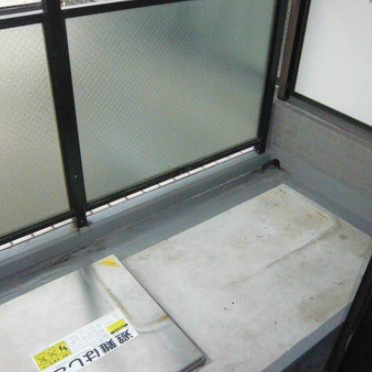 中野区南台２丁目の賃貸マンションのバルコニー