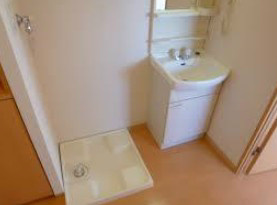 中野区南台２丁目の賃貸マンションの独立洗面台