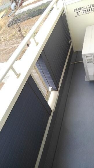 グレイス　ヴィラのバルコニー