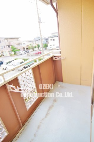 小林マンションのバルコニー