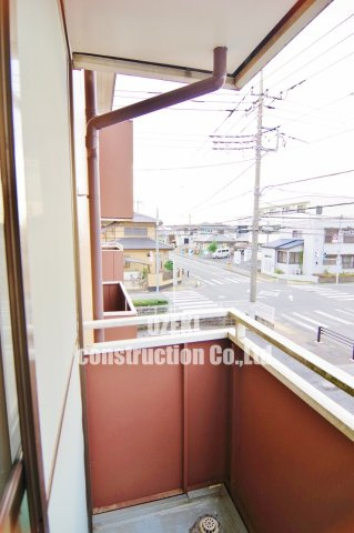 小林マンションのバルコニー