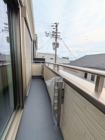 神戸市垂水区霞ケ丘６丁目新築戸建２号棟のバルコニー