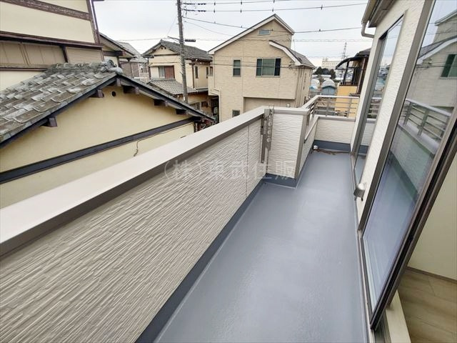 【バルコニー】 | 川越市砂久保　全１棟 | 風通しの良いバルコニーです