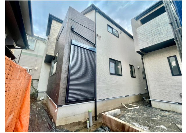 新築／志木市柏町2丁目　全2棟の外観|シックな外観です