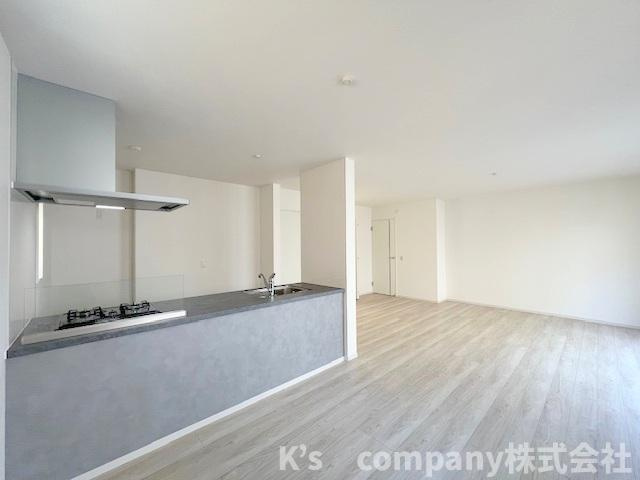 茅ヶ崎市旭が丘　新築戸建　1号棟の前面道路含む現地写真|2025.11.2撮影◇