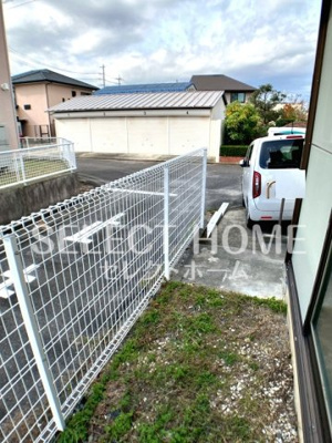 【バルコニー】 | 柱５丁目戸建て | 広々としたバルコニーです