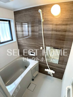 【浴室】 | 柱５丁目戸建て | ゆったり過ごせるお風呂です