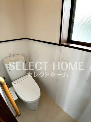 【トイレ】 | 柱５丁目戸建て | 清潔感のあるトイレです