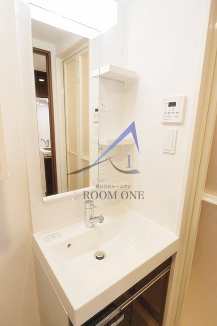 ジェノヴィアお花茶屋Ⅱスカイガーデンの洗面所|洗面台です。