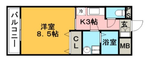 ローズガーデンⅡの間取り