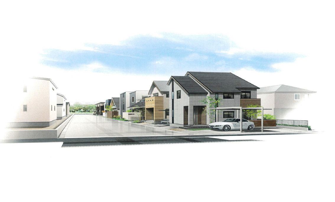 北野町今山分譲地　1号地の外観