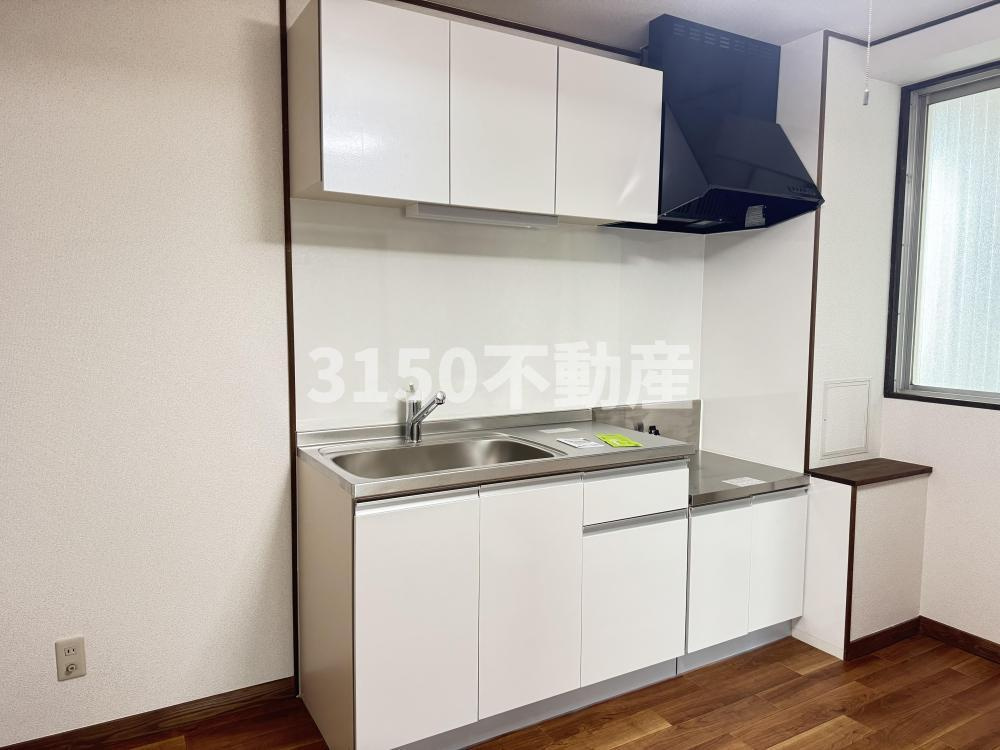 岐南グリーンハイツのキッチン