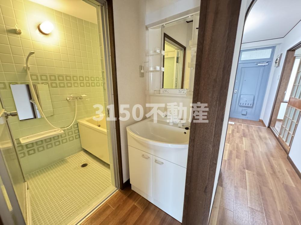 岐南グリーンハイツの洗面所