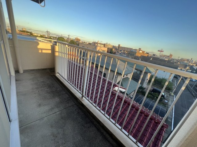 TYマンションのバルコニー