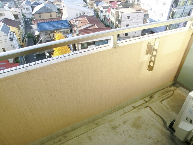 北斗ハイツ　北館のバルコニー|広いバルコニーです★