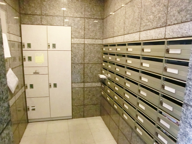 北斗ハイツ　北館のセキュリティ|集合ポストはこちらです☆★