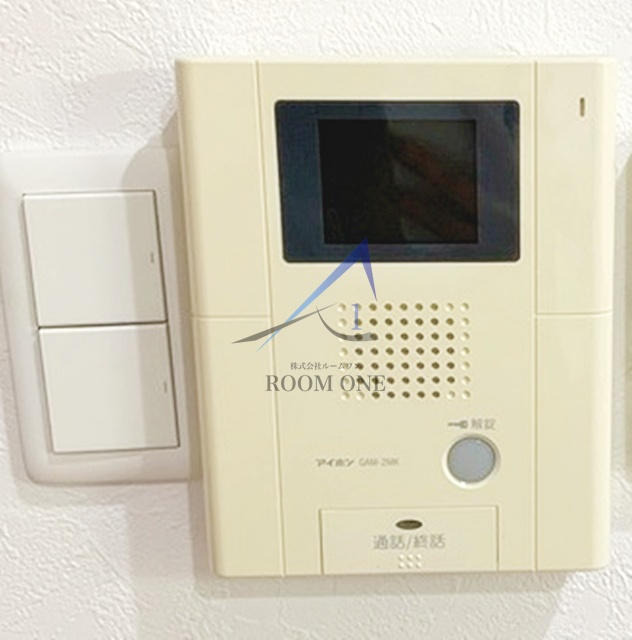 ドリームレジデンスのセキュリティ|モニター付インターホンです。