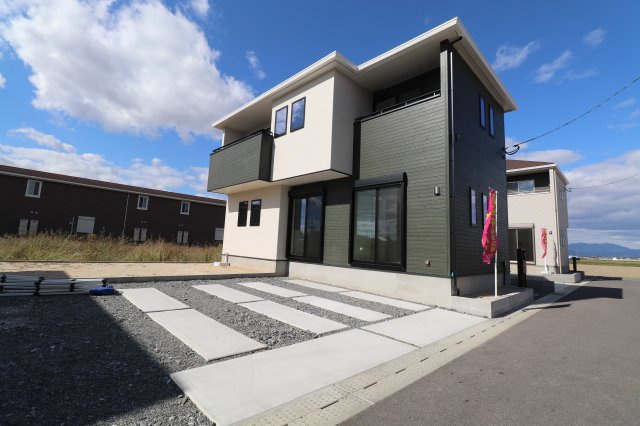 北野町今山戸建2号棟の外観パース