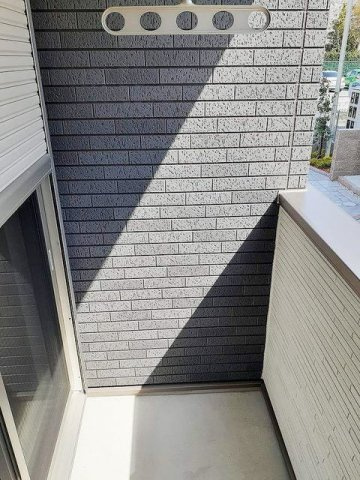 アールグレイ　エムのバルコニー|バルコニー付きです