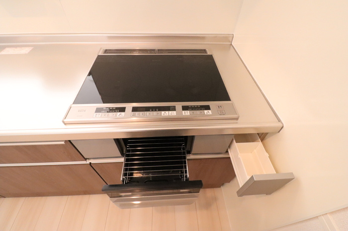 望|グリル付きIHクッキングヒーター