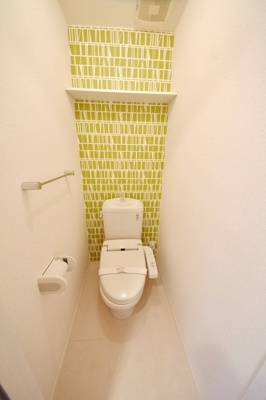 【トイレ】 | ソレアード | 清潔感のあるトイレです