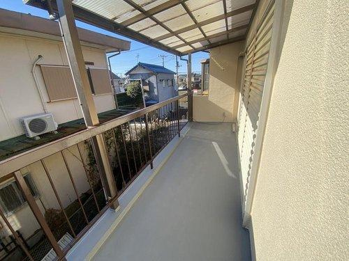 沼津市　下香貫のバルコニー