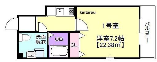 Ｒｅｆｉｎｅｄ　ＭＡＫＵＨＡＲＩの間取り