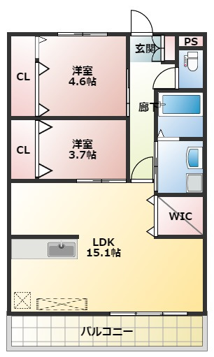 アルテマイスターレオの間取り