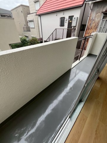 甲子園ローズハイツのバルコニー