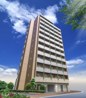 【外観】 | メインステージ蒲田Ⅲ | 外観パース