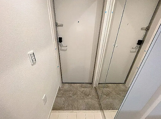 板橋区板橋４丁目のアパートの玄関