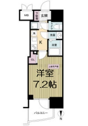 【間取り】 | セレニテ本町東リアン
