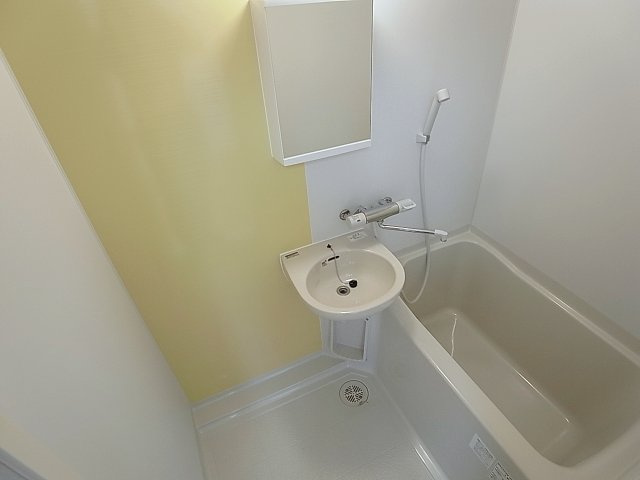 ツル菅原ハイツの浴室