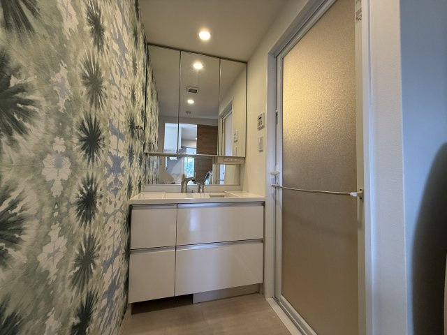 アルファスマート北久米の洗面所