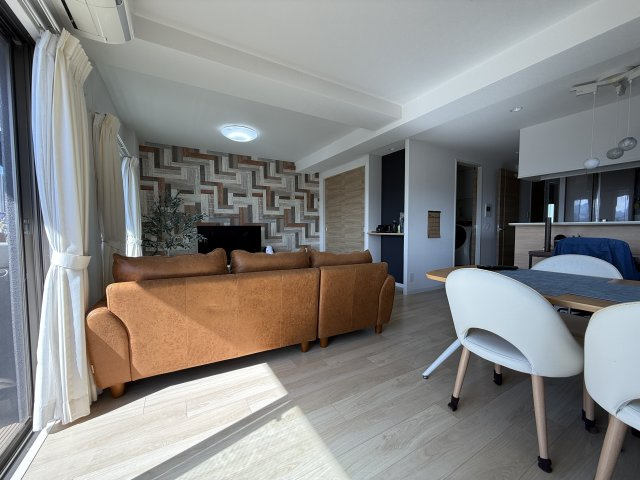 アルファスマート北久米の居間・リビング