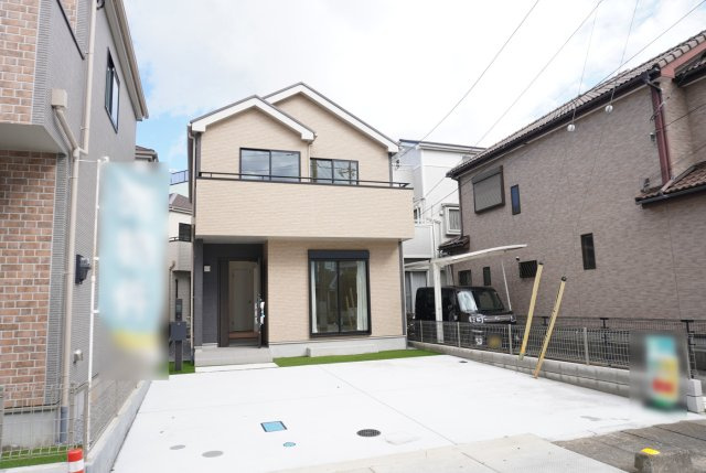 草加市稲荷4丁目 新築分譲住宅 全5棟 E号棟の外観